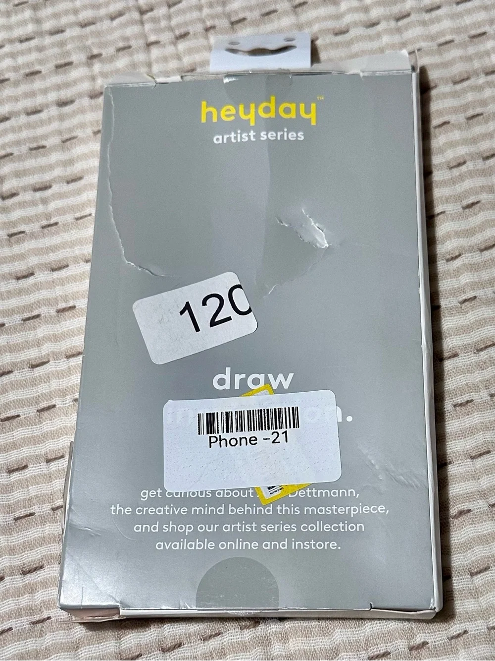 heyday Artist Series Floral Phone Case in Deep Purple: 16 Pro Max